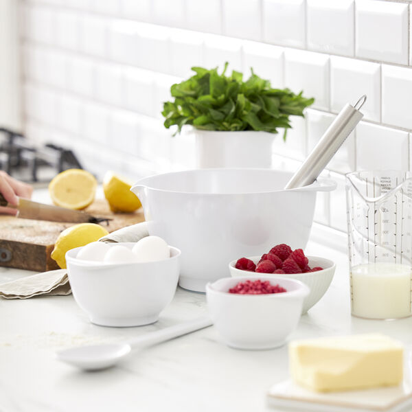 NEW Margrethe-sk&aring;l, vit, Rosti