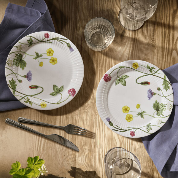 Hammersh&oslash;i Summer tallrik &Oslash; 22 cm, wild flowers, K&auml;hler