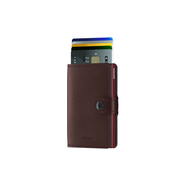 Miniwallet plånbok, metallic moro Miniwallet plånbok, metallic moro, Secrid