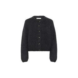 JetraIW Cardigan, dark grey melange, InWear