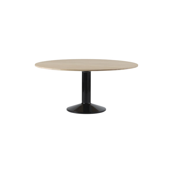 Midst Table, oak/black, Muuto