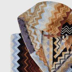 Giacomo Bathrobe, 160 black multi colour, MissoniHome