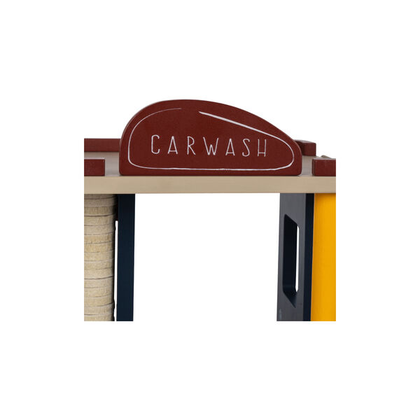 Wooden Car Wash, multi colour Wooden Car Wash, multi colour, Konges Sløjd