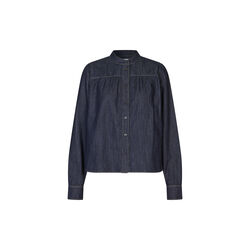 Dera Denim Shirt, dark blue denim, Second Female
