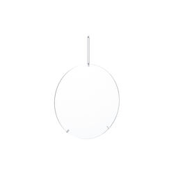 Wall Mirror, chrome, MOEBE