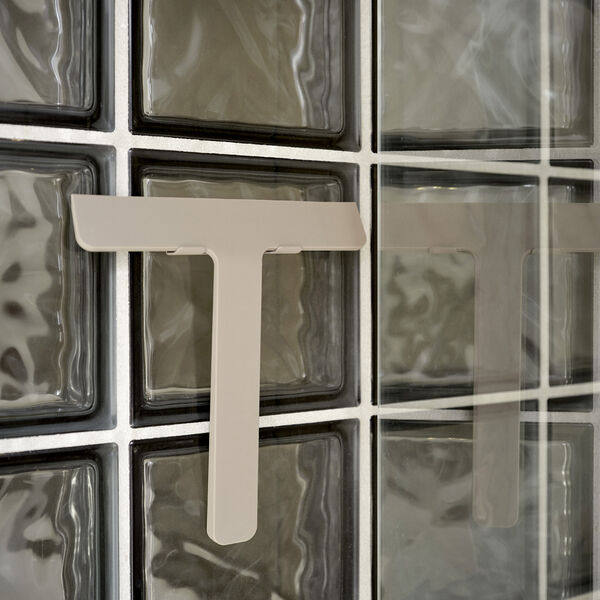 Ume skrapa m hållare, taupe, Zone Denmark