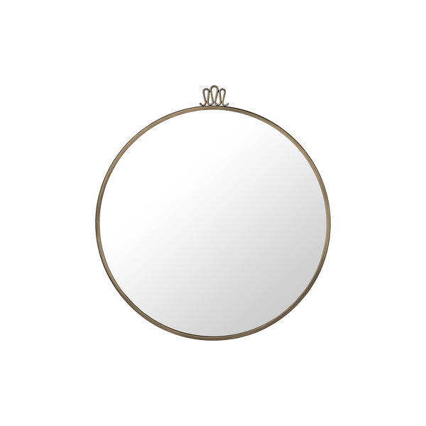 Randaccio Wall Mirror, antique brass, GUBI
