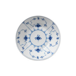 Blue Fluted Plain djup tallrik Ø 17 cm, Royal Copenhagen