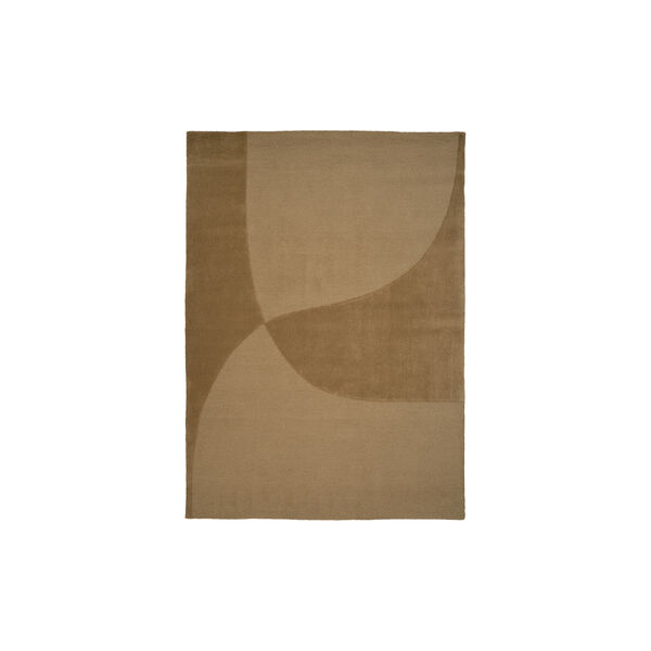 Split Plains Rug, mustard, Linie Design