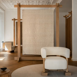 Flow Shen matta, beige, Linie Design