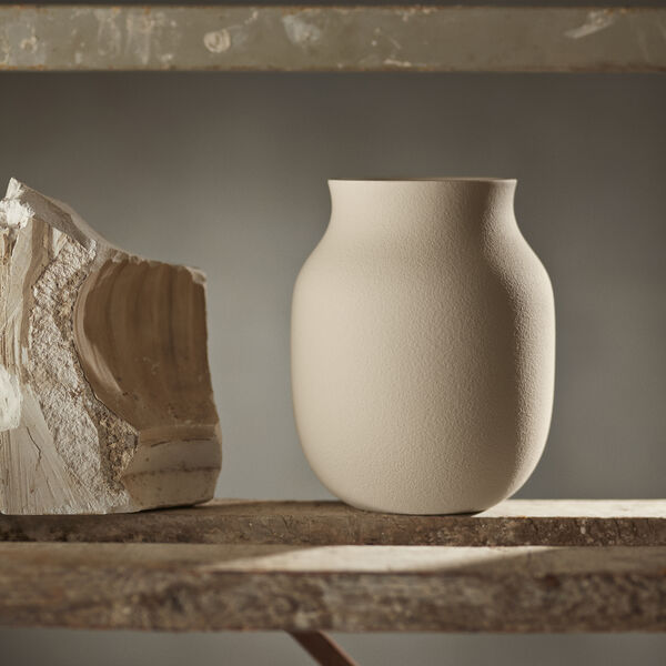 Studio Omaggio #1 Vas H 20 cm, sand, K&auml;hler
