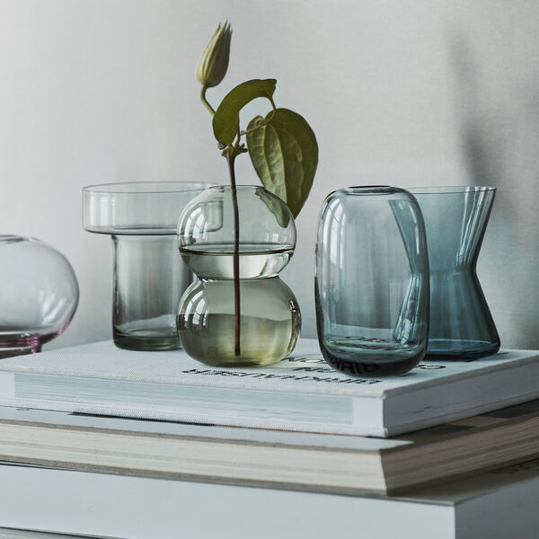 Midsummer Cow Vetch Mini vas 9 cm, green, Orrefors