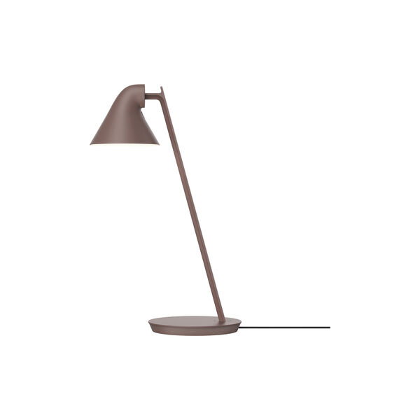 NJP Mini bordslampa, rosabrun, Louis Poulsen