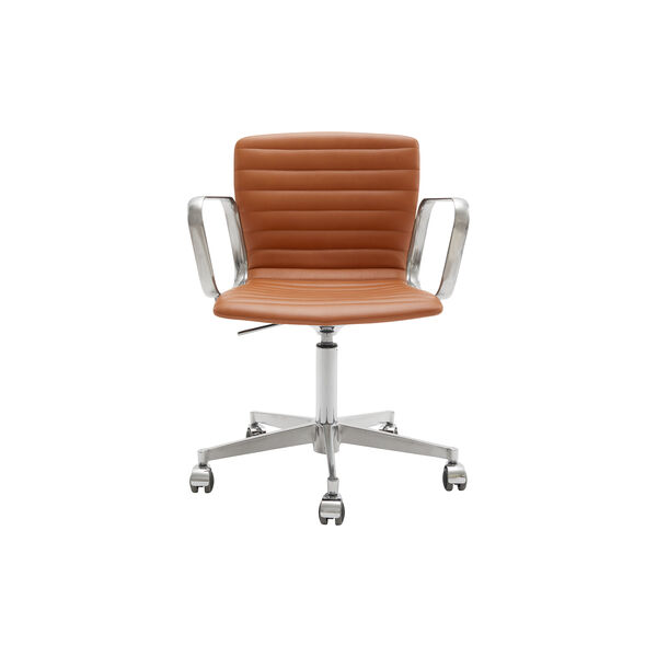 Butterfly Swivel stol, cognac, Magnus Olesen Design