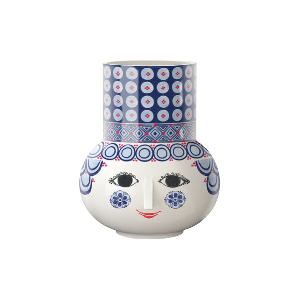 Olga Vas, blå, Bjørn Wiinblad