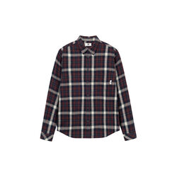 WWCooper shirt, decadent chocolate check, Wood Wood