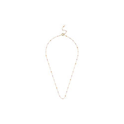 Lola halsband, gold/blush, ENAMEL Copenhagen