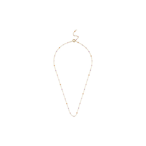 Lola halsband, gold/blush, ENAMEL Copenhagen