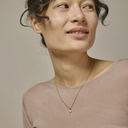 Amore halsband, steel blue, ENAMEL Copenhagen