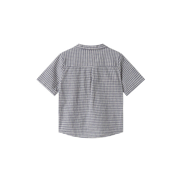 Tage Shirt, marine check, MarMar Copenhagen