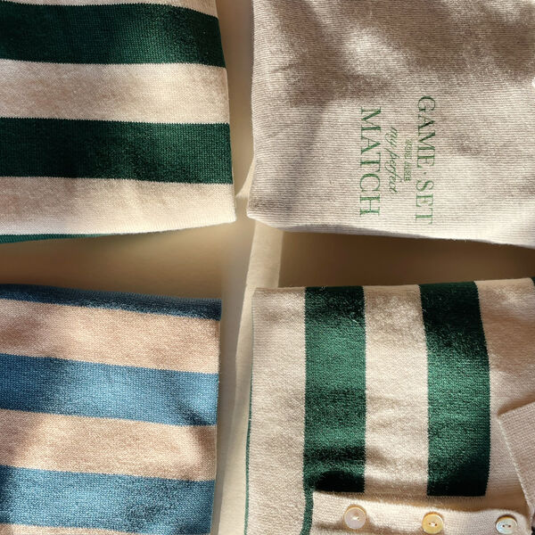 Spotty LS Polo, off white melange, Konges Sl&oslash;jd