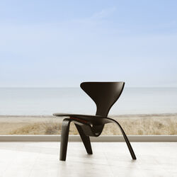 PK0 A&trade; Loungestol, svart, Fritz Hansen