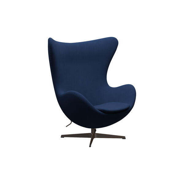 &Auml;gget&trade; 3316 Loungestol, Christianshavn 1153 blue uni/brown bronze, Fritz Hansen