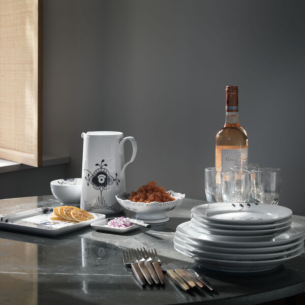 Black Fluted Mega kanna 1.5L, Royal Copenhagen