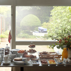 Blue Fluted Mega Rectangular Dish 24 cm, Royal Copenhagen