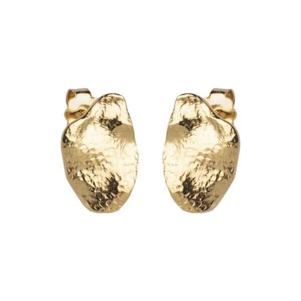 Maia&nbsp;Small studs, gold plated, ENAMEL Copenhagen