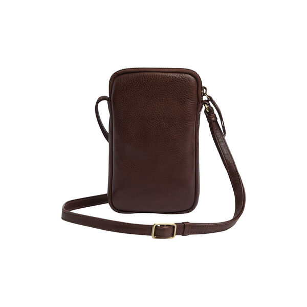 RiverMBG Mini Cross. Bag Vintage, chocolate brown w/br. gold, Markberg