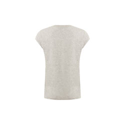 CC Heart Basic V-neck T-shirt, light grey melange, Coster Copenhagen