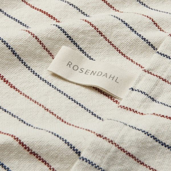 Garn k&ouml;kshandduk, bl&aring;/terracotta, Rosendahl