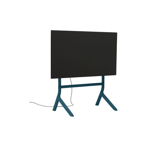 Hopper, ocean blue, Pedestal