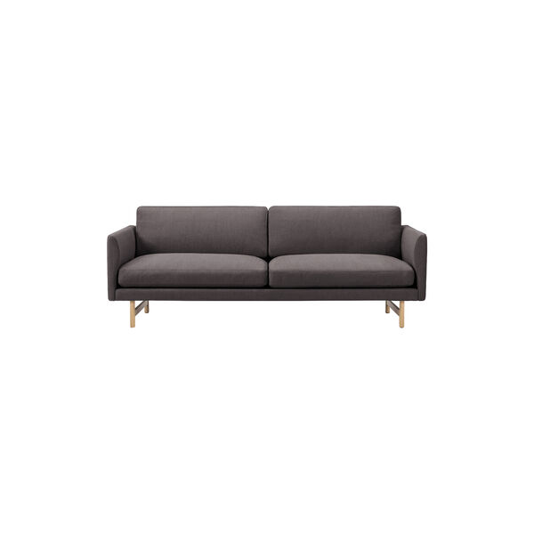 5652 Calmo 2-seater Sofa, Ecriture 0380/lacquered oak, Fredericia Furniture