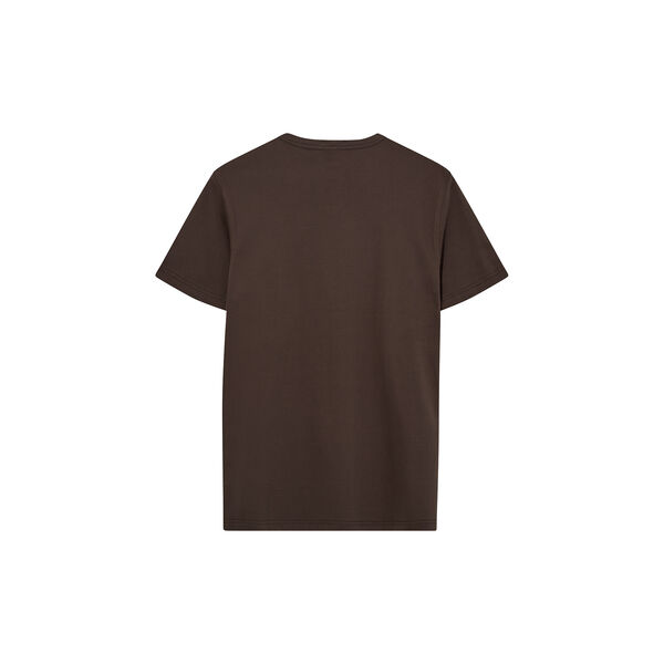 MMGPerry O-SS Tee, chocolate brown, MOS MOSH Gallery