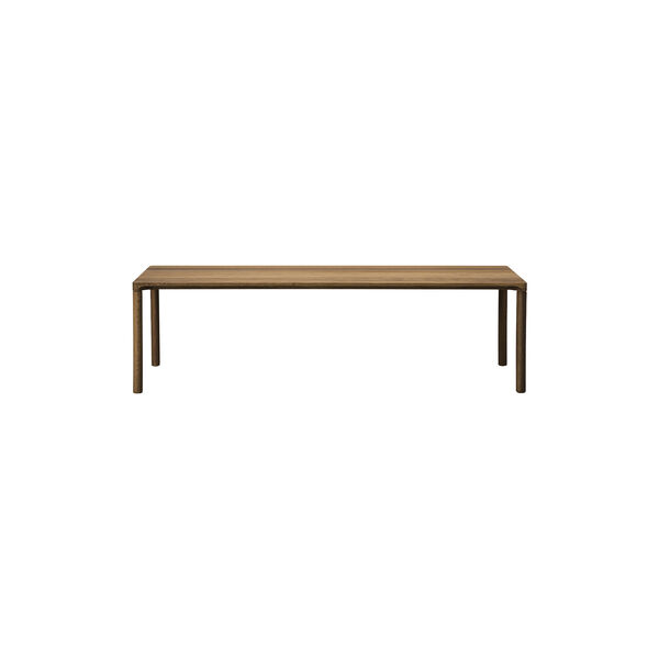 6715 Piloti Wood Coffee Table, oiled smoked oak, Fredericia Furniture