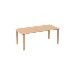 BPS175 Table, untreated oak, Bernh. Pedersen & S&oslash;n