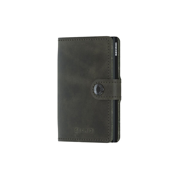 Miniwallet Vintage, oliv/svart Miniwallet Vintage, oliv/svart, Secrid