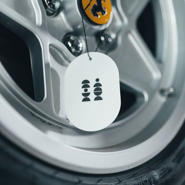 No. 4 Scented Car/Room Tag, Pine/Patchouli No. 4 Scented Car/Room Tag, Pine/Patchouli, Candly & Co