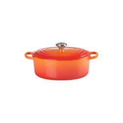 Signature oval gryta 6,3 L, volcanic, Le Creuset