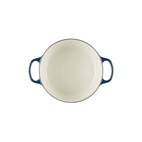 Signature gjutj&auml;rn rund gryta &Oslash; 24 cm, nuit, Le Creuset