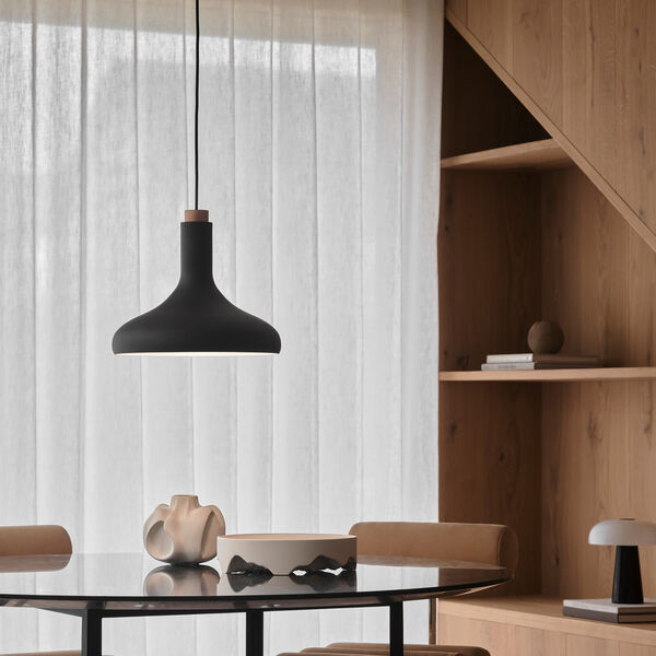 Fuji taklampa, svart, Design For The People