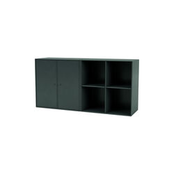 PAIR Classic Sideboard, 163 black jade, Montana Furniture