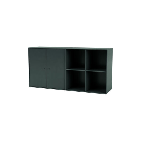 PAIR Classic Sideboard, 163 black jade, Montana Furniture
