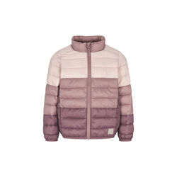 Owe Vegan Puffer, plum shadow block, MarMar Copenhagen