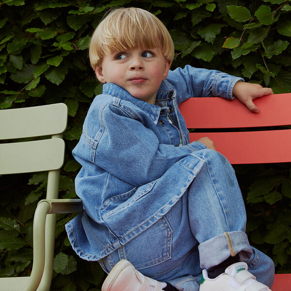 Organic Junior Jeans, lt. blue indigo washed, Copenhagen Colors Organics