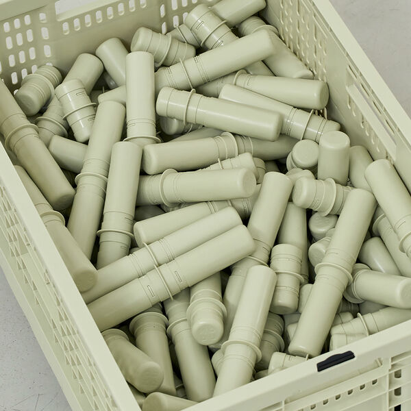 Förvaringslåda, dusty green, MODU