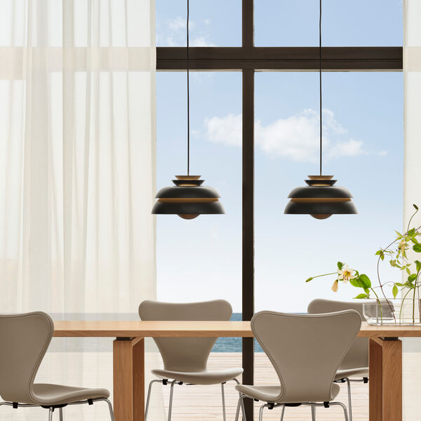 Concert P3 pendel, black, Fritz Hansen