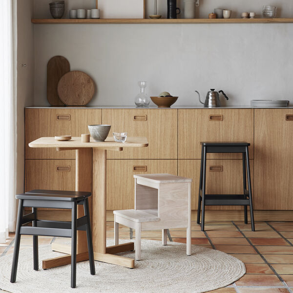 A Line Stepstool, white oak, Form & Refine